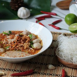 เส้นหมี่ต้มยำน้ำ-ธรรมดา