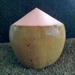 มะพร้าวควั่นเขียว ไซส์เล็ก สำหรับไหว้