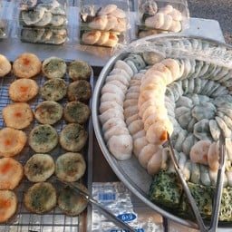 ป้าจืดกุยช่ายแป้งสดในวัดบูรพ์