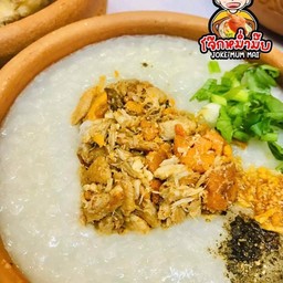 [อร่อยซ่ากับโค้ก] โจ๊กปู +  โค้ก ออริจินัล (กระป๋อง) 