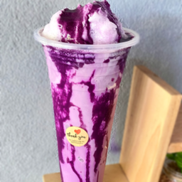 เผือกปั่นท้อปมันม่วงหนึบ(ไซสยีราฟ)