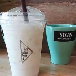 นมสดวนิลาเย็น