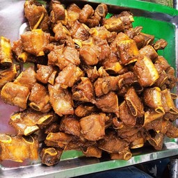 ซี่โครงหมูทอด(เป็นกับ)