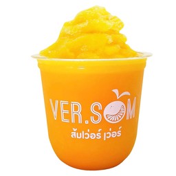 น้ำส้มคั้นสด Snow Flake 12oz (แก้วเล็ก)