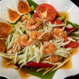 ตำไทยไข่เค็ม