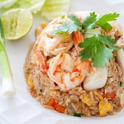 ข้าวผัดทะเล  Fried Rice Seafood