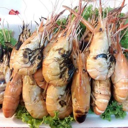 กุ้งเผา (ชุดใหญ่)