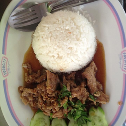 ข้าวหมูหมักน้ำผึ้ง