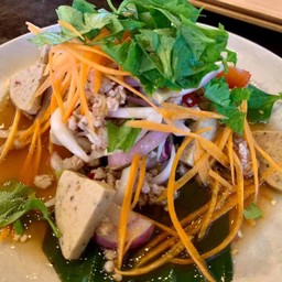 ยำหมูยอหมูสับ