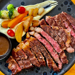 สเต็กเนื้อริบอายไทยวากิว