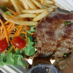 สเต็กสันคอหมู