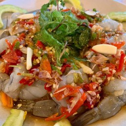 กุ้งแช่น้ำปลา