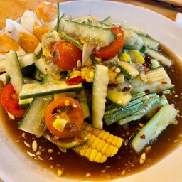 ตำแตงลาวไข่ต้ม