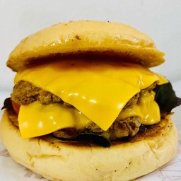 Double Cheese Pork Burger