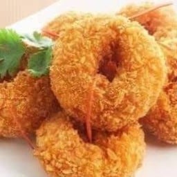 ทอดมันกุ้งฮับ ตลาดจามจุรี นครนายก