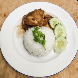 ข้าวหมูอบ ไก่อบ By เจ๊แหม่ม สาขาบางกรวย