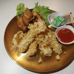 เทมปุระ กุ้ง5ตัว 덴푸라 Tempura