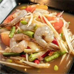 ตำป่ากุ้งสด