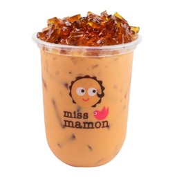 ชาไทยบราวน์ชูการ์เยลลี่