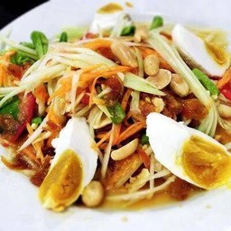 ตำปูไทยไข่เค็ม