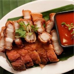 หมูสามชั้นทอด