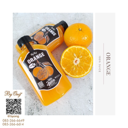 น้ำส้มสด ขวด