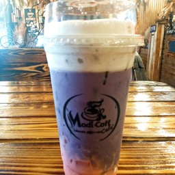 Latte Taro Strawberry