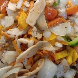 ผัดพริกไทยดำ มังสวิรัติ