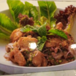 ยำหมูย่าง