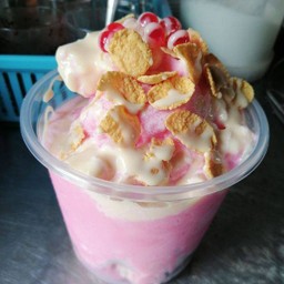 ปังเย็นนมชมพู