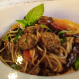 Spaghetti with Northern Sausage