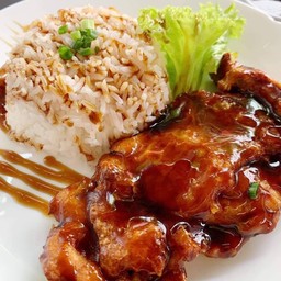 ข้าวหน้าไก่ฮาลาล