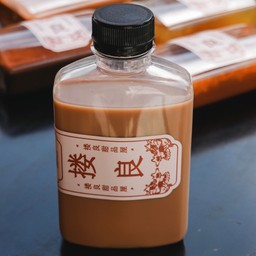 ใส่ขวด ไต้หวันลาเต้ ไม่เย็น ไม่มีน้ำแข็ง