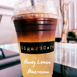 อเมริกาโน่น้ำผึ้งมะนาว