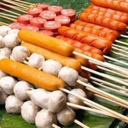 ลูกชิ้นทอดหน้าวัดดอนเมือง
