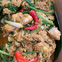 เนื้อปูผัดผงกะหรี่