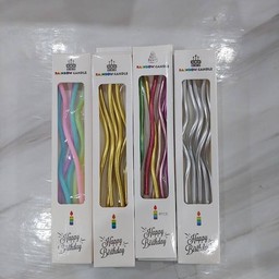 เทียนวันเกิดยาวงอ -Dlm