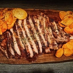 สเต๊กสันคอหมู