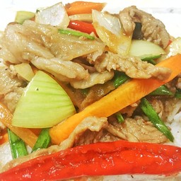 ผัดกระปิราดข้าว