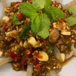 กุ้งแช่น้ำปลาปลาร้านัว