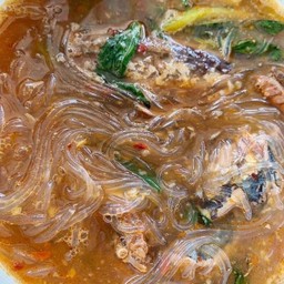 แกงปลากระป๋องวุ้นเส้นโบราณ