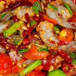 เกาเหลาแซลมอนกุ้งสดไข่แดงเค็ม120