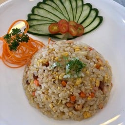 ข้าวผัดแซลมอนเทอริยากิ