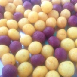 นกน้อยขนมไข่นกกะทาทอด,กล้วยทอด,ซาลาเปาไส้ถั่เหลือง