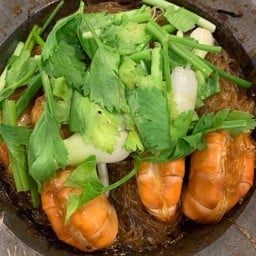 กุ้งอบวุ้นเส้น