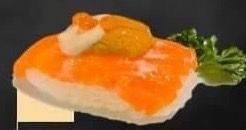 ซูชิแซลมอน-อูนิซอสทรัฟเฟิล