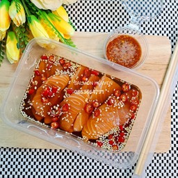 แซลมอนดองซีอิ๊ว