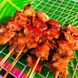 ย่างแม่งง ไส้ย่าง&แมงพรุนพ่นไฟ