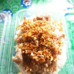 หมูทอดกระเทียม