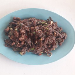 ก้อยคั่วเนื้อเปรี้ยว